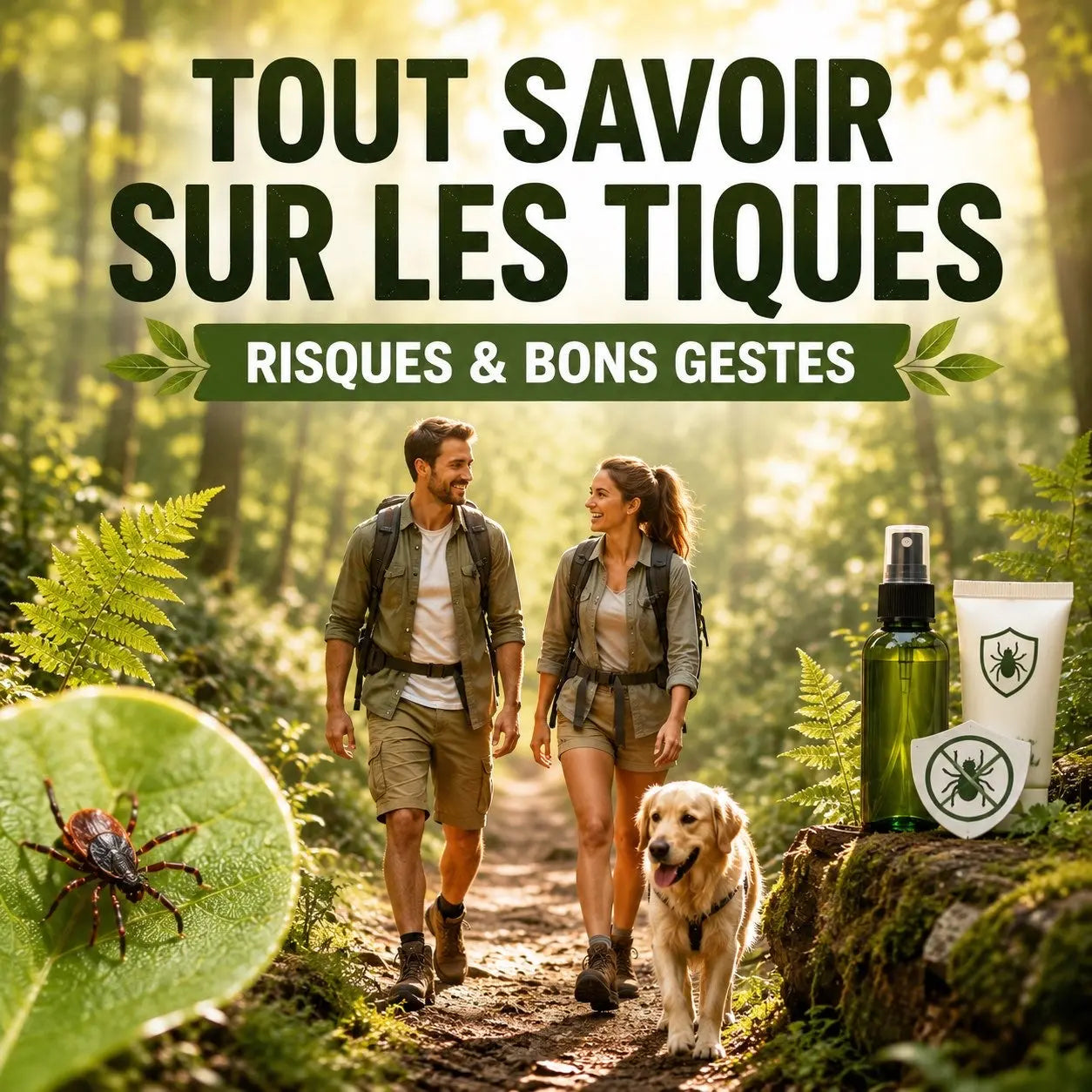 Tout savoir sur les tiques : signes, risques et bons gestes