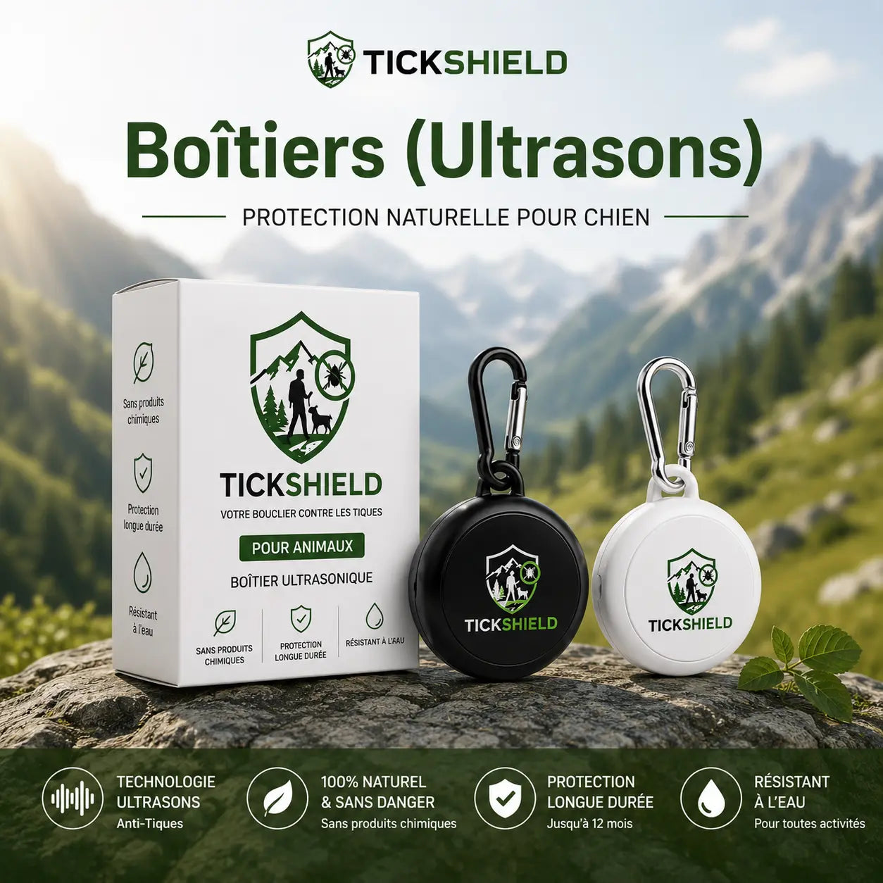 Boîtiers Anti tiques (Ultrasons)