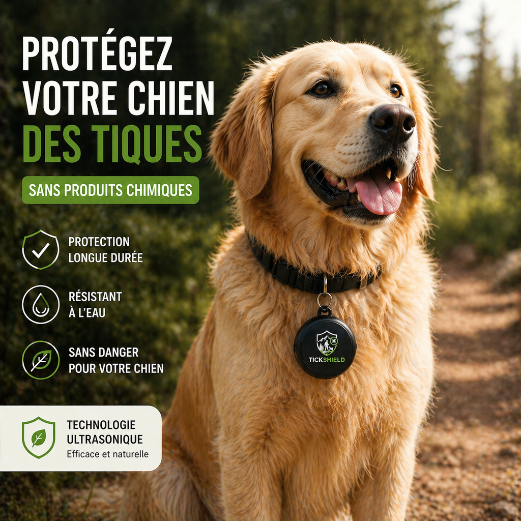TickShield Pet – Protection pour votre chien