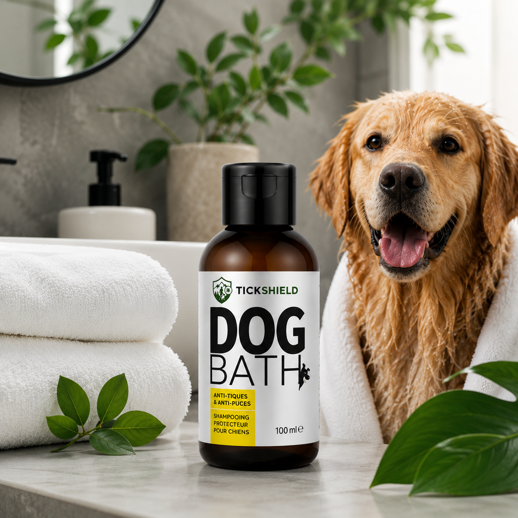 shampooing chien TickShield