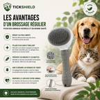 Brosse Chien/Chat TickShield