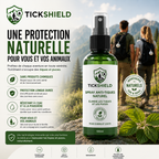 Spray anti-tiques Humain/Chien TickShield