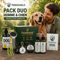 Pack Duo Homme & Chien – Protection Anti-Tiques Complète TickShield