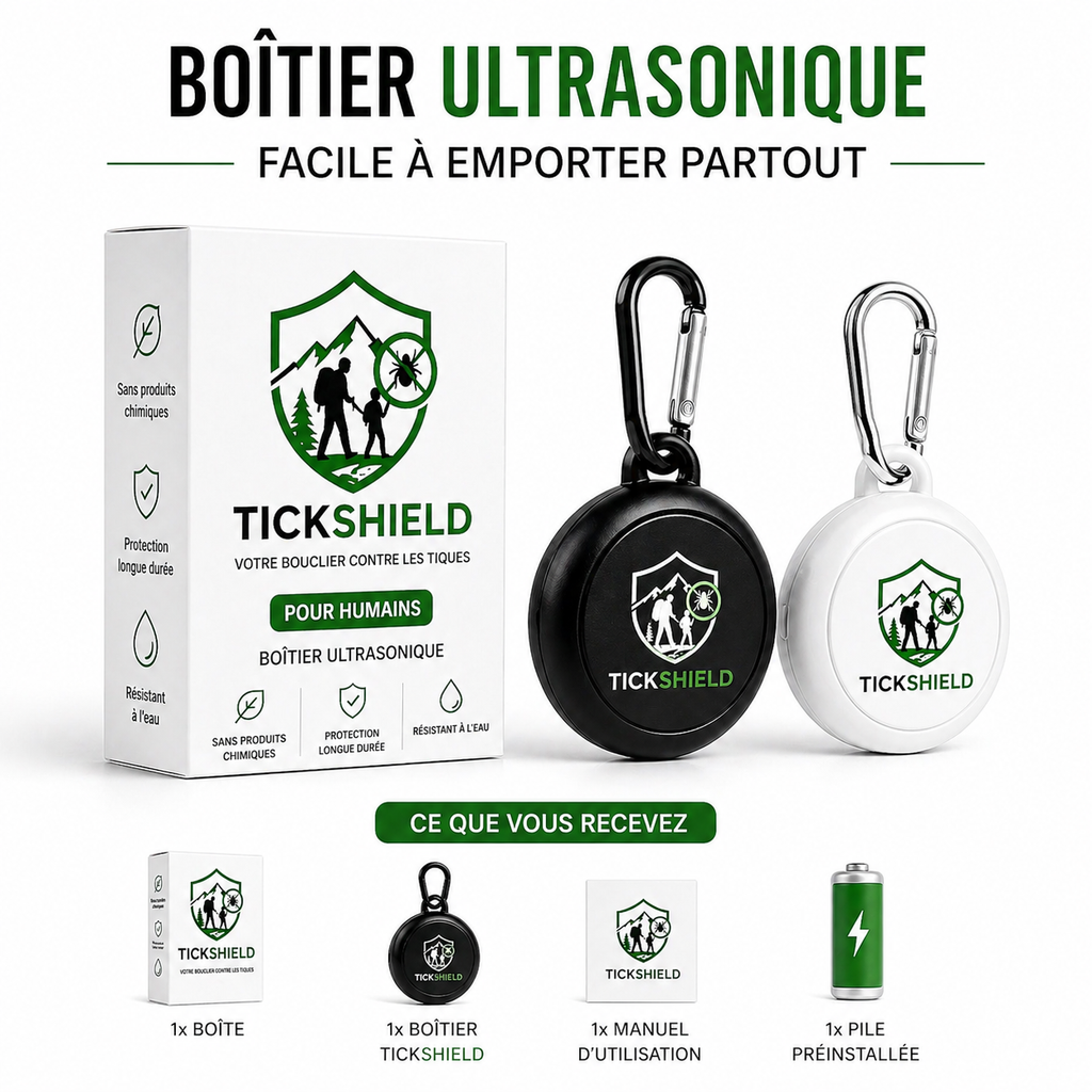 TickShield – Protection personnelle anti-tiques