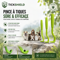 Pince extraction tiques TickShield