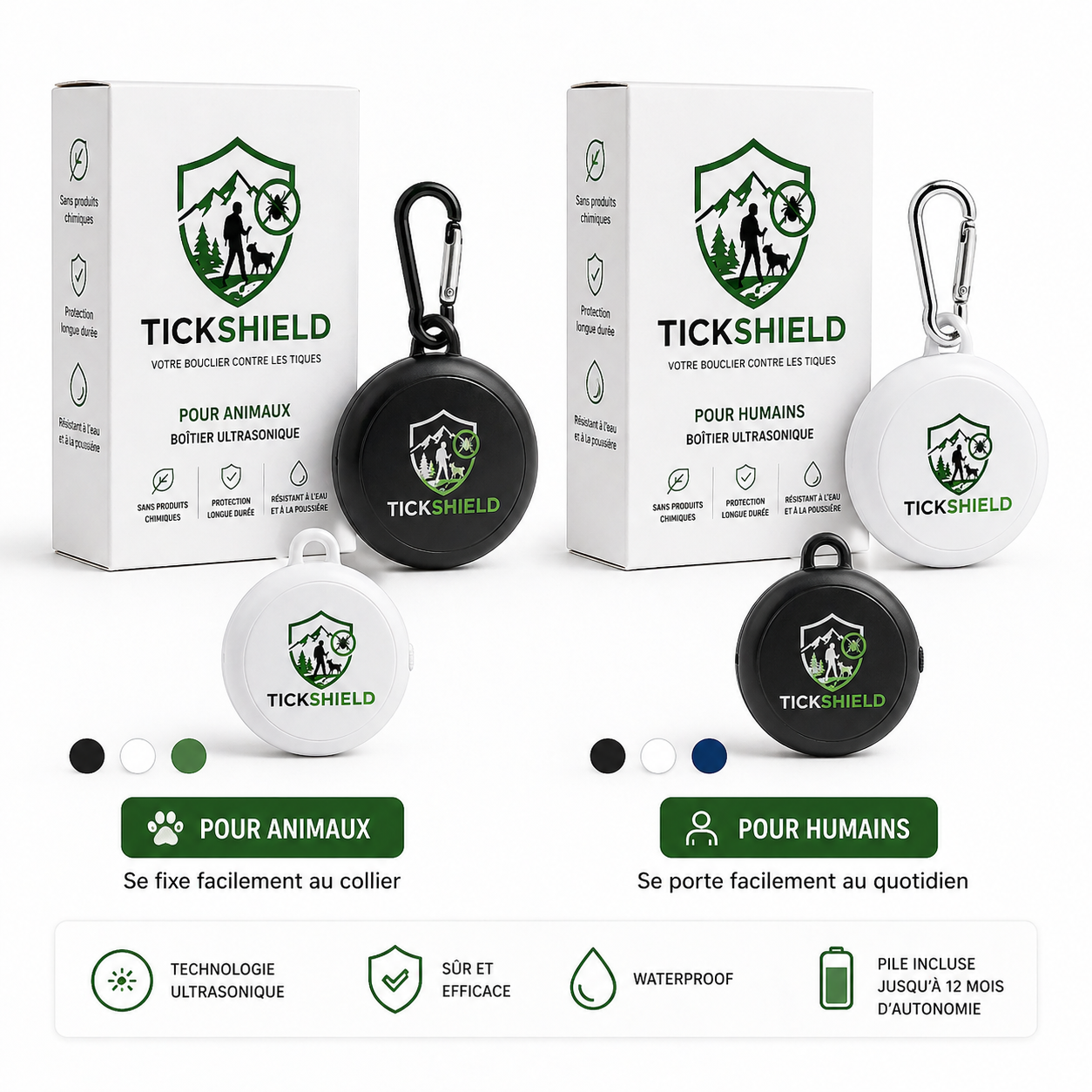TickShield Pack – Protection totale