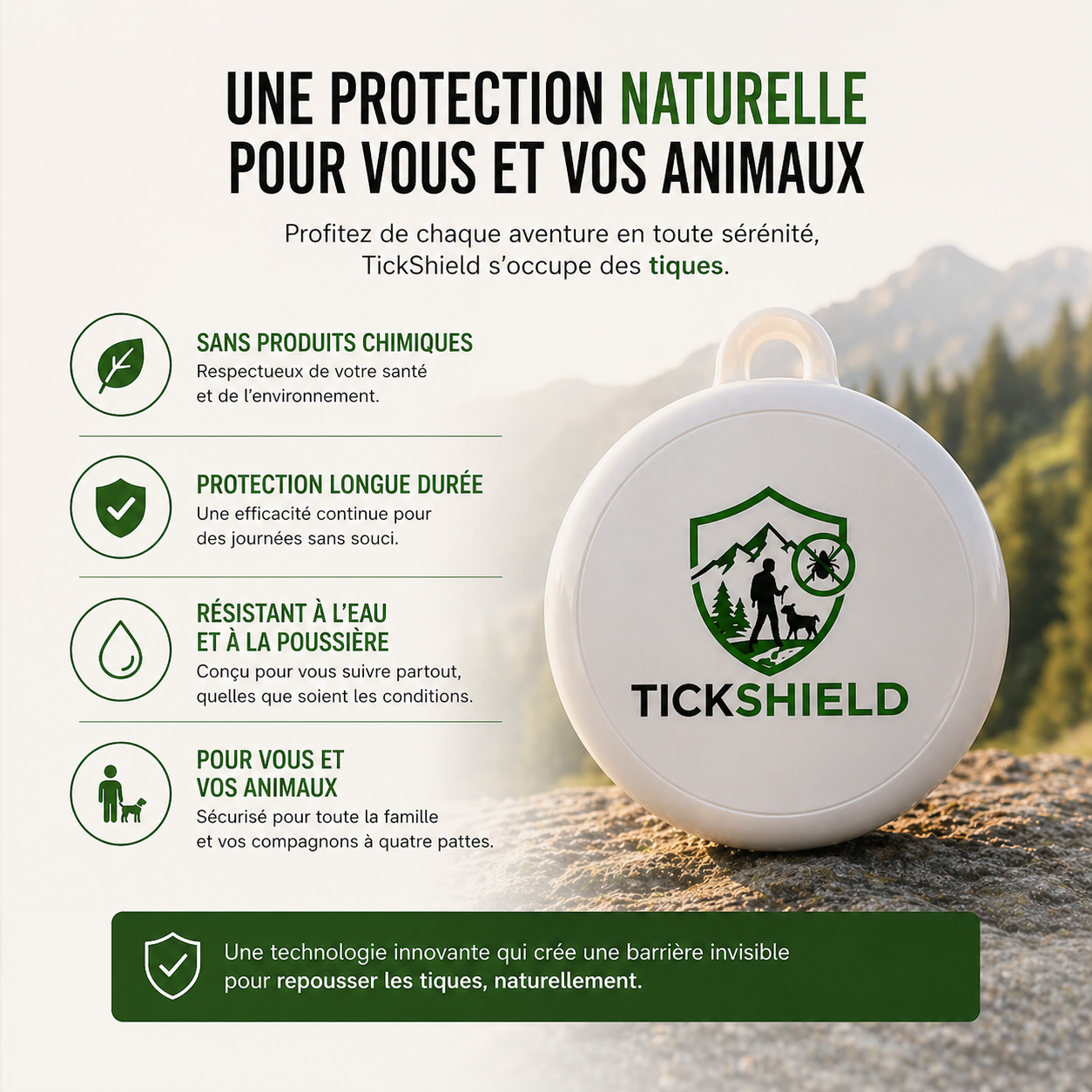 TickShield Pack – Protection totale