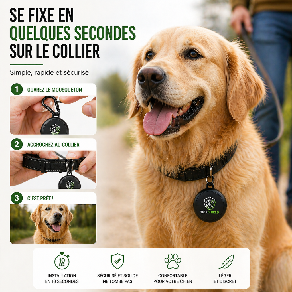 TickShield Pet – Protection pour votre chien