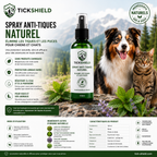 Spray anti-tiques Humain/Chien TickShield