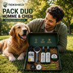 Pack Duo Homme & Chien – Protection Anti-Tiques Complète TickShield