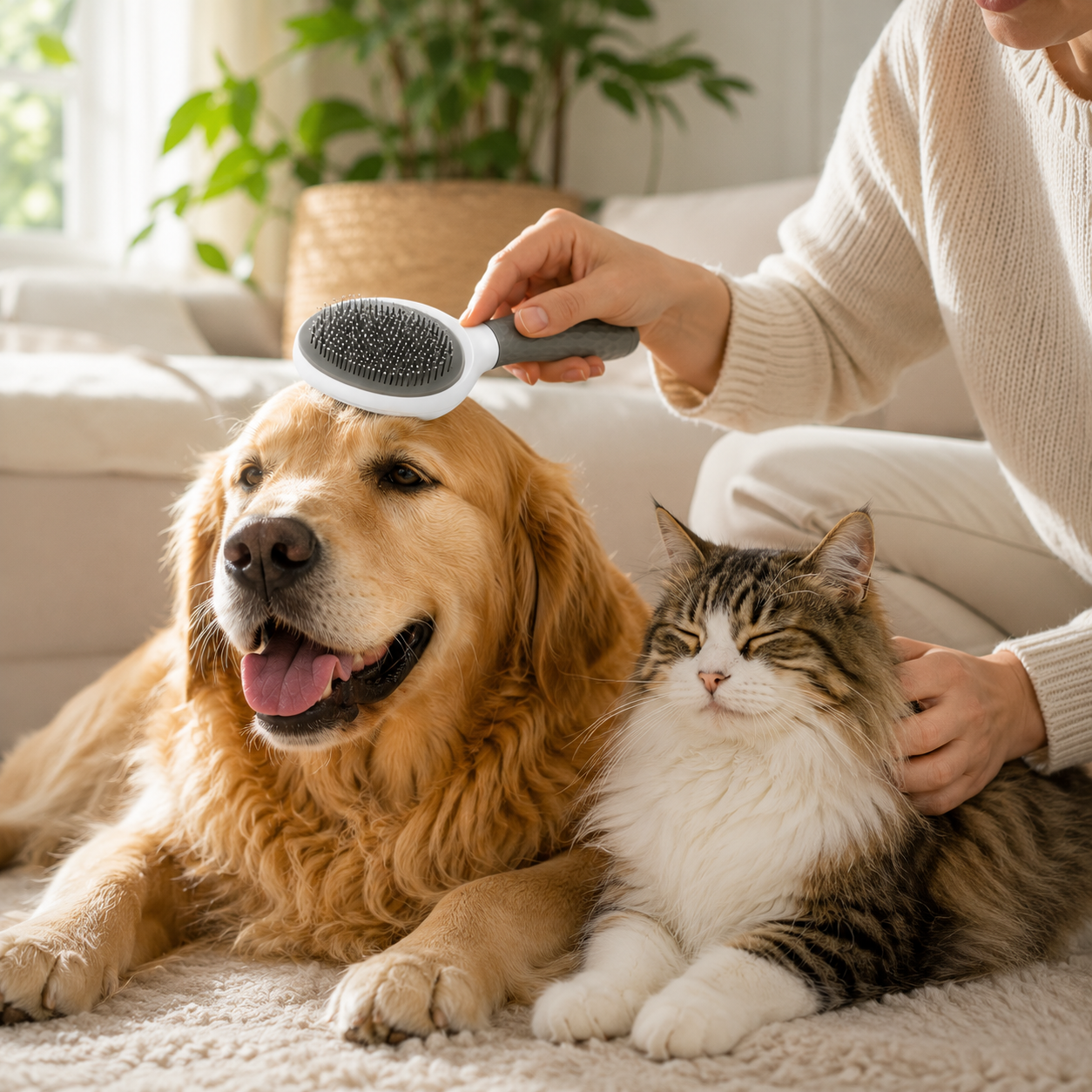 Brosse Chien/Chat TickShield