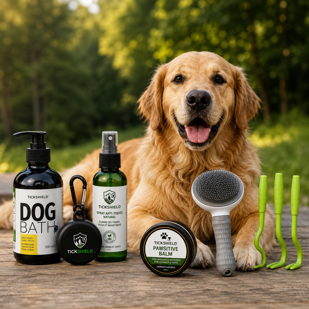 Pack Chien – Protection Anti-Tiques Complète TickShield