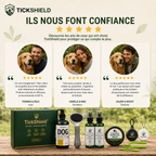 Pack Duo Homme & Chien – Protection Anti-Tiques Complète TickShield