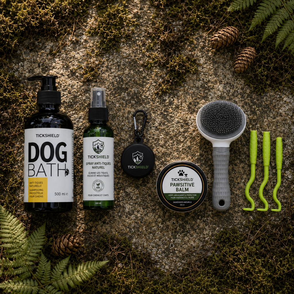 Pack Chien – Protection Anti-Tiques Complète TickShield